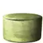 Пуф большой НОРМАН бархатный зеленый #315/#339