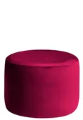 Пуф малый НОРМАН бархатный бордовый #325