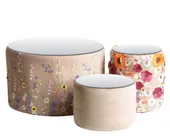 Пуфы-столы ШОЛЛЬ – набор из 3 #817