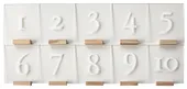 Номерки для стола РИТМ – КОМПЛЕКТ 1-10