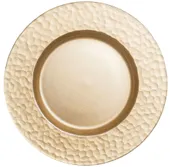 Тарелка ДАМРАУ подстановочная ЗОЛОТАЯ
