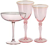 Бокалы КИЛИАН розовые - набор из 3