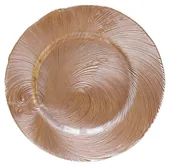 Тарелка МЕЛЬЕС подстановочная МЕДНАЯ