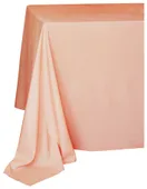 Скатерть прямоугольная ГАБАРДИНОВАЯ Рондо светло-персиковая #527