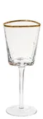 ЭВАНС бокал 300 мл прозрачный с ЗОЛОТЫМ кантом