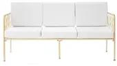 Диван ЛИЕПА трехместный айвори #401