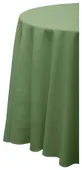 Скатерть круглая ГАБАРДИНОВАЯ Рондо оливковая #521