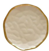 Тарелка КОРЕЛЛИ обеденная БЕЖЕВАЯ 27,5 см