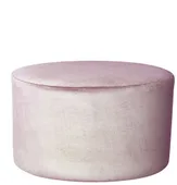 Пуф большой НОРМАН бархатный розовый #304