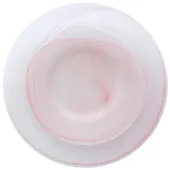 Тарелки АКВАРЕЛЬ розовые –  набор из 2
