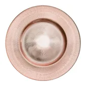 Тарелка КАБАЛЬЕ подстановочная МЕДНОГО цвета