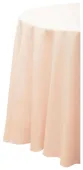 Скатерть круглая ГАБАРДИНОВАЯ Рондо светло-персиковая #527