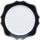 Тарелка АЛЛЕН подстановочная ЧЕРНАЯ