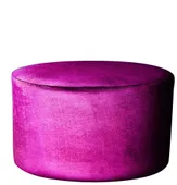 Пуф большой НОРМАН бархатный фуксия #324