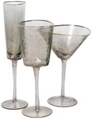Бокал дымчатый ЭВАНС  - набор из 3 с мартинкой