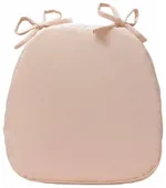 Мягкая ПОДУШКА для пластикового стула габардиновая пудровая #605