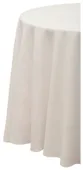 Скатерть круглая ГАБАРДИНОВАЯ Рондо светло-бежевая #526