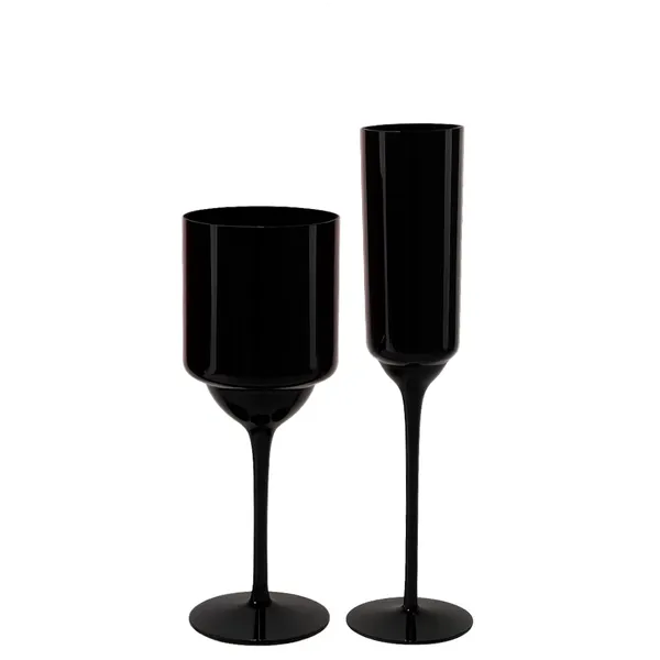 Бокал черный БЕНУАР - набор из 2