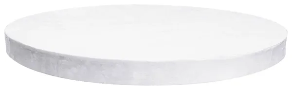 Подиум бархатный САГАН круглый белый #101