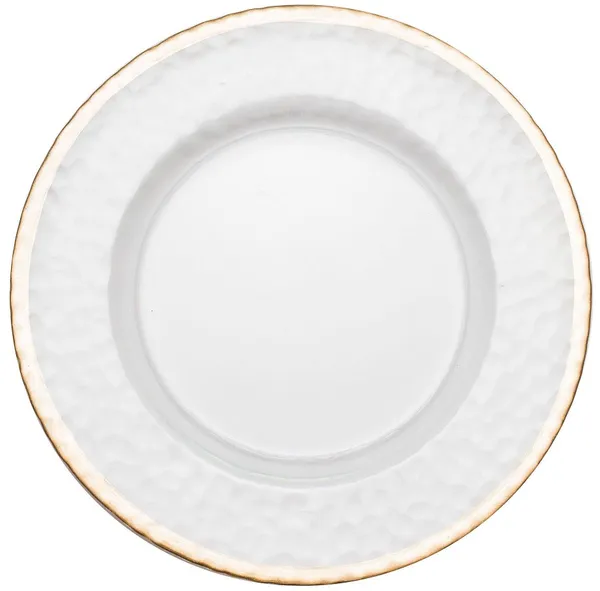 Тарелка ДАМРАУ подстановочная с ЗОЛОТЫМ кантом