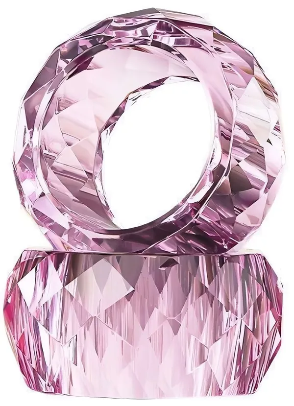 Кольцо БЕЖАР розовое