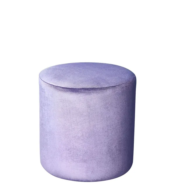 Пуф средний НОРМАН бархатный лавандовый #306
