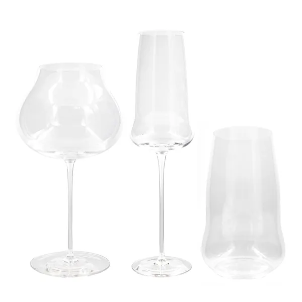 Бокалы “Грэм” — тонкое стекло с анатомическими формами в аренду | Go Rent
