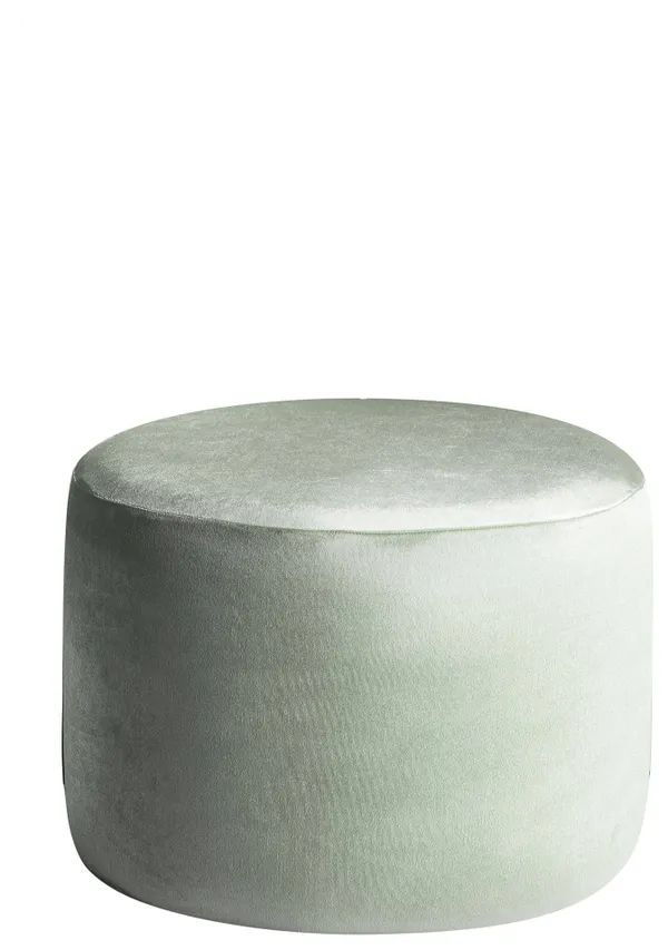 Пуф малый НОРМАН бархатный эвкалиптовый #312