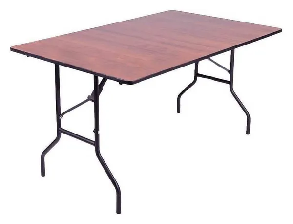 Стол БЛАЙТ складной прямоугольный 240*100 см с мулетоном в аренду | Go Rent