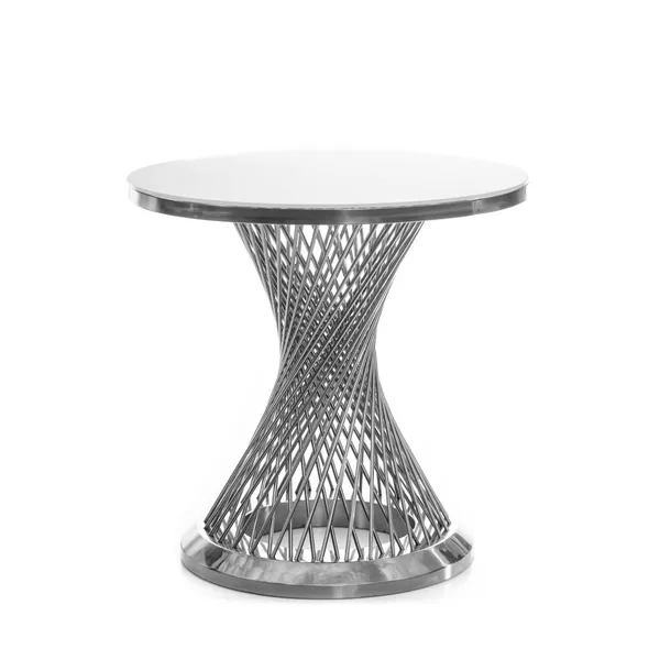 Стол для торта ГЕРОЛЬД бело-серебряного цвета в аренду | Go Rent