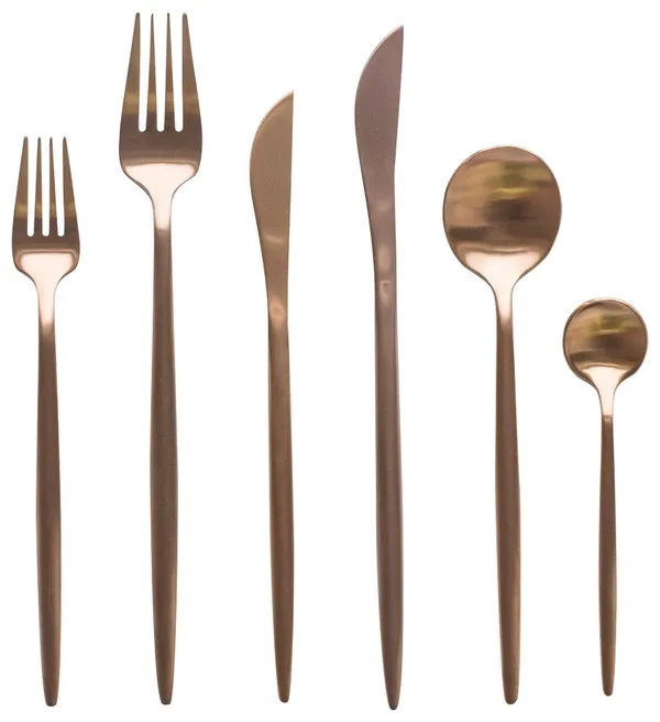 Приборы медные БЕЙКЕР – набор из 6 предметов