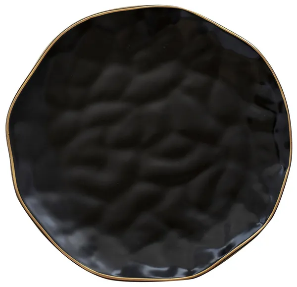 Тарелка КОРЕЛЛИ обеденная ЧЕРНАЯ 27,5 см