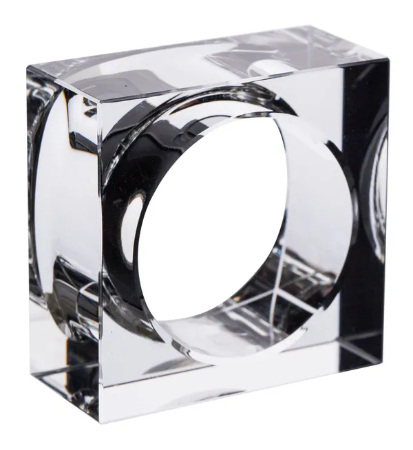 Кольцо ОРТОН прозрачное стекло