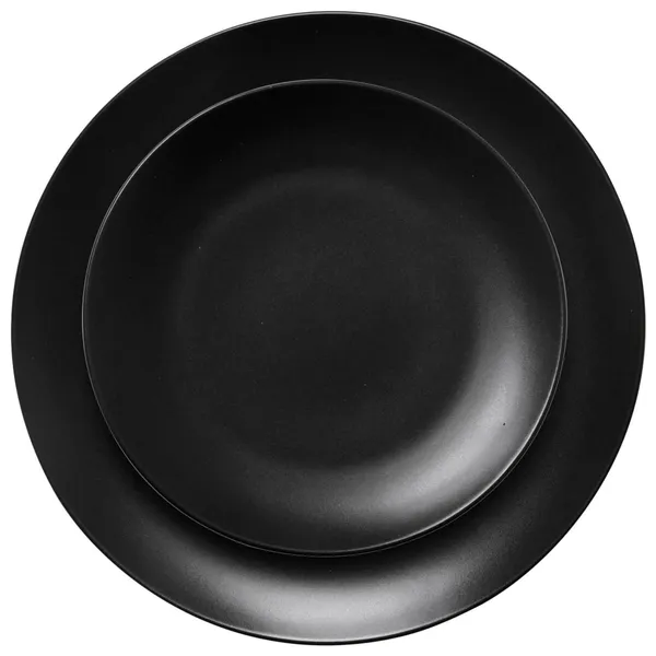 Тарелки ТЕБАЛЬДИ черные - набор из 2