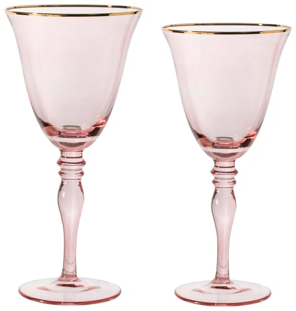 Бокал розовый КИЛИАН – набор из 2