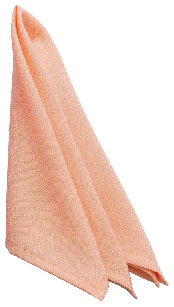 Персиковая салфетка Рондо — тёплый оттенок, мягкий габардин, отличное качество по низкой цене.