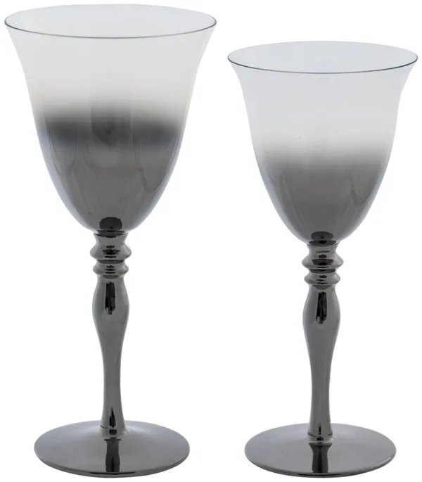 Бокал серебряный градиент КИЛИАН – набор из 2