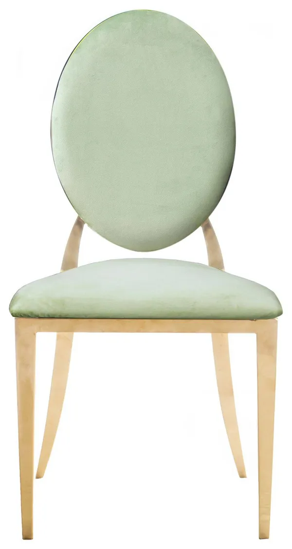 Стул ДЮПОН папоротниковый с золотом в аренду | Go Rent