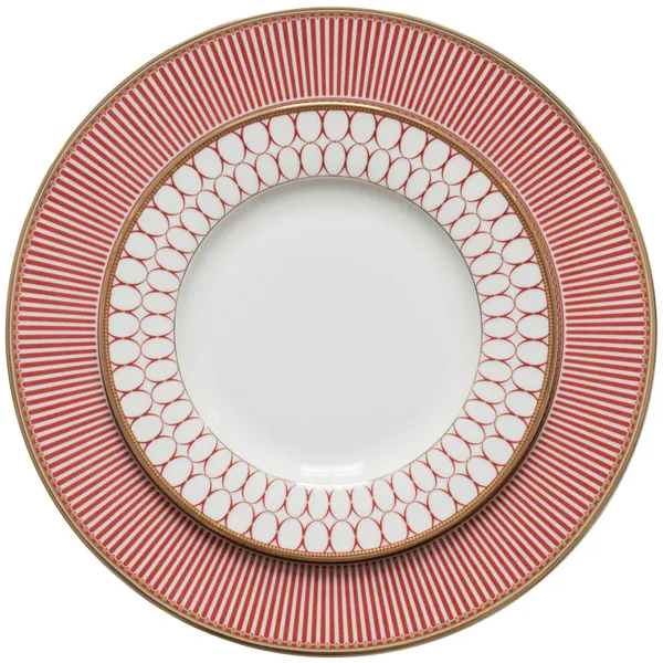 Тарелки СИМОНО красные - набор из 2