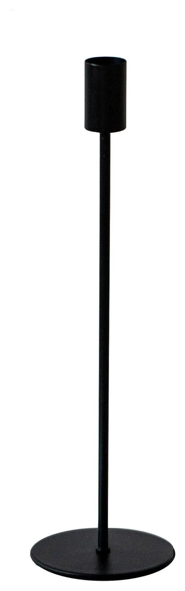 Подсвечник черный БЛАЗИС большой