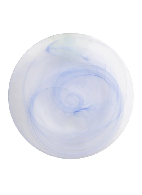 Тарелка голубая АКВАРЕЛЬ закусочная