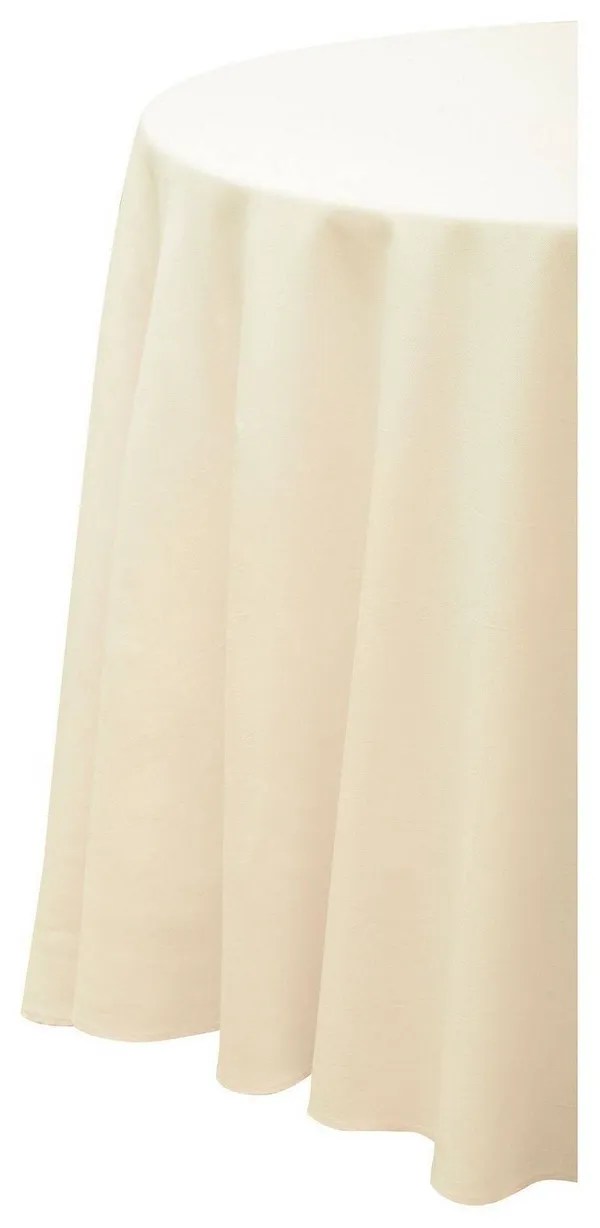 Бесшовная скатерть ТЕНОР айвори из плотного габардина — аренда в Ростове-на-Дону и Краснодаре.