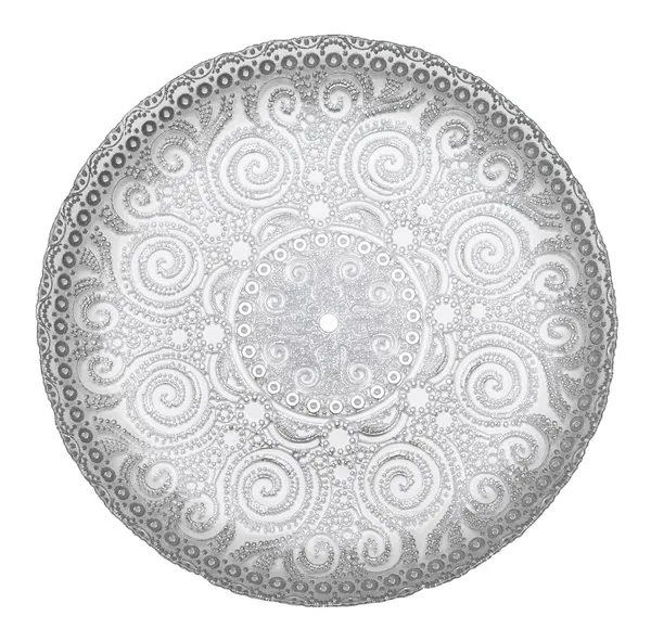 Тарелка АМАТО подстановочная СЕРЕБРЯНАЯ