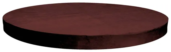 Подиум бархатный САГАН круглый шоколадный #338