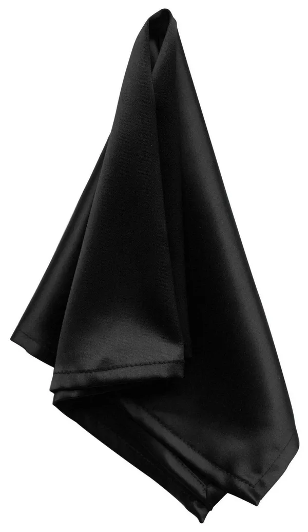 Салфетка АТЛАСНАЯ Аккорд ЧЕРНАЯ light #214