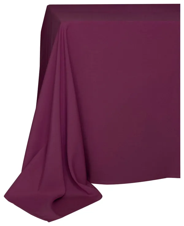 Скатерть прямоугольная ГАБАРДИНОВАЯ Рондо бургунди #530/532