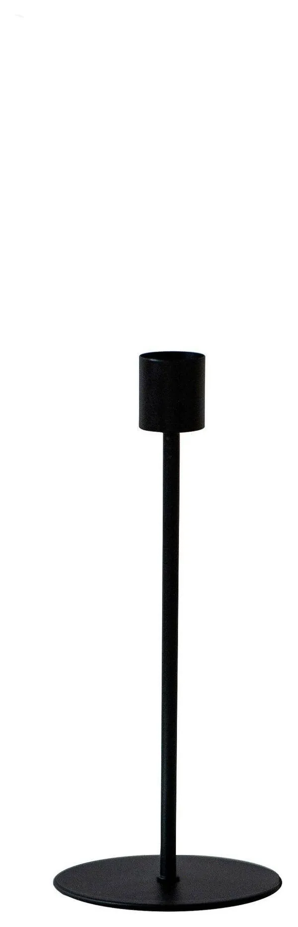 Подсвечник черный БЛАЗИС малый