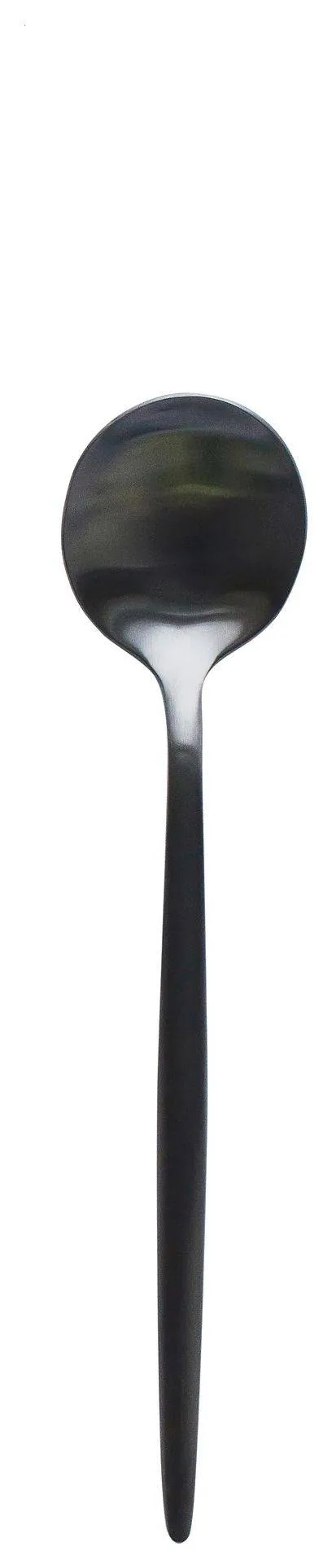 Приборы черные БЕЙКЕР – ложка ДЕСЕРТНАЯ