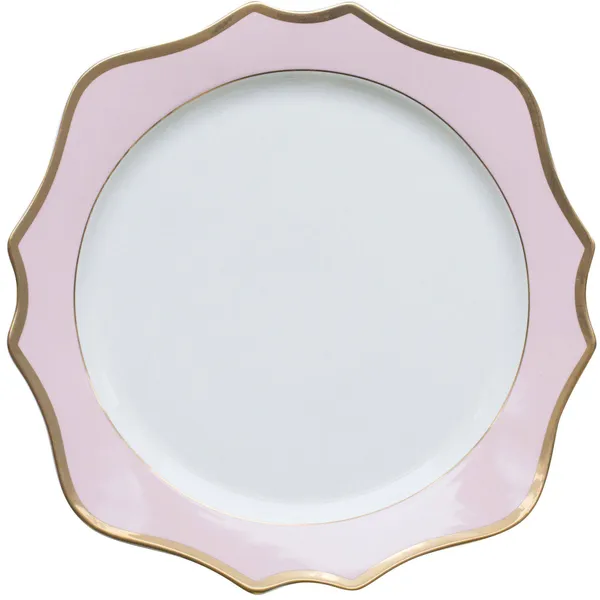 Тарелка АЛЛЕН подстановочная РОЗОВАЯ в аренду | Go Rent