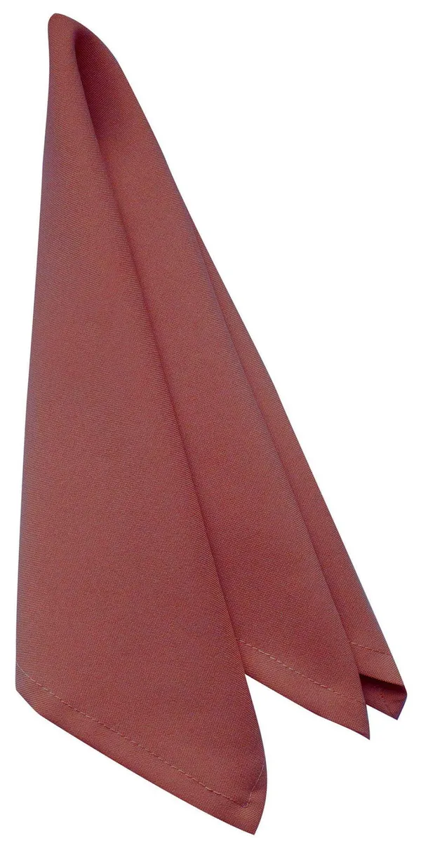 Габардиновая салфетка Рондо гончарной глины — природная фактура, тёплый тон, универсальна для любых событий.